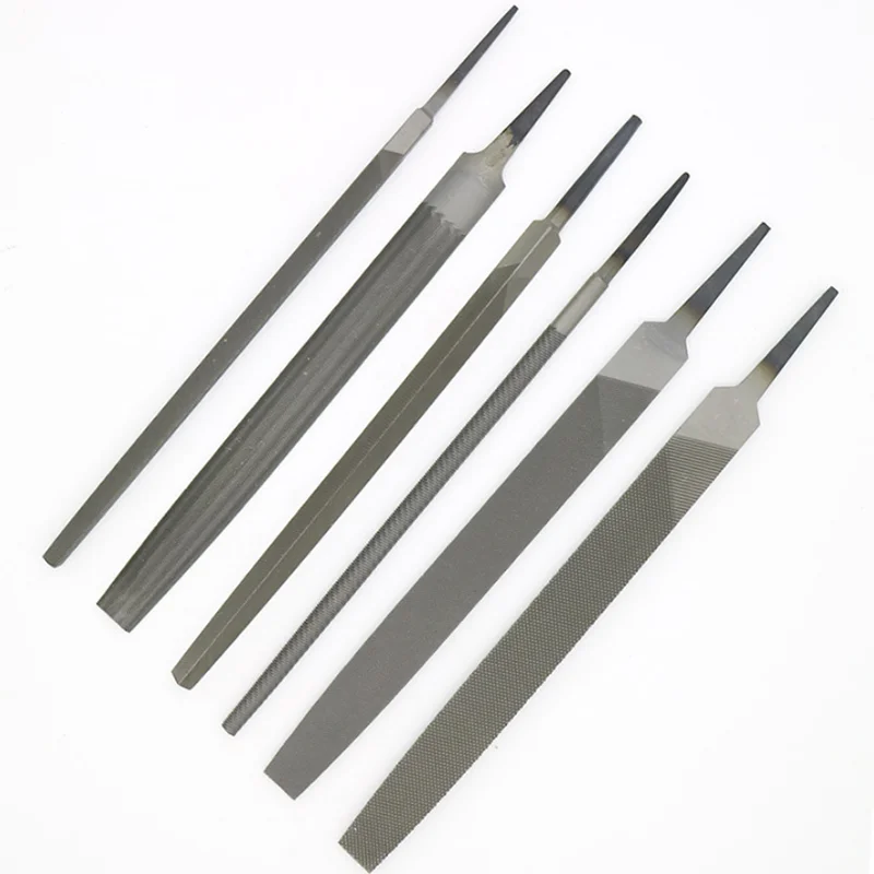 Набор квадратных напильников Hicen из углеродистой стали с деревянной ручкой/высококачественные квадратные напильники