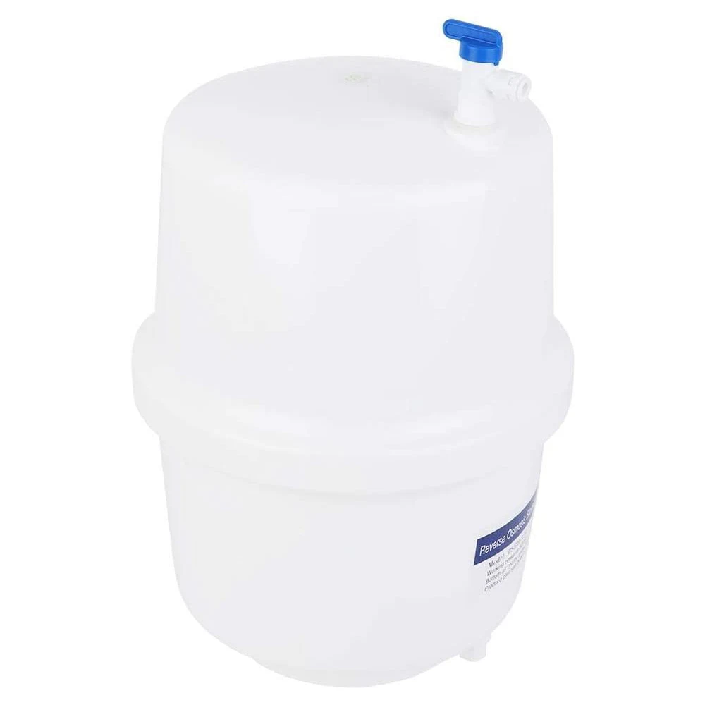 3.2 Gallon with Ball Valve Water Purifier Accessory Resistance Ball Valve RO Storage Tank Pressurized Tank for Water Storaging