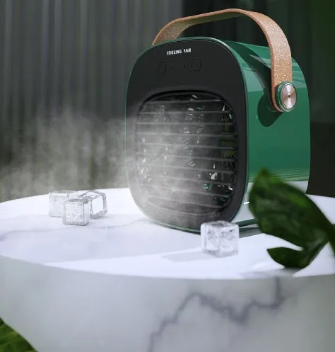 Мини USB портативные настольные вентиляторы 3 скорости регулируемый маленький размер водяной распылитель охлаждающий вентилятор