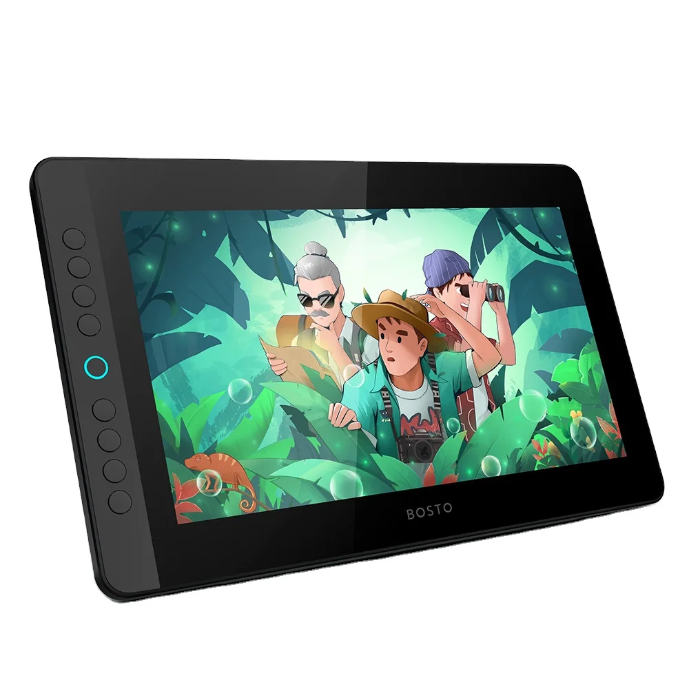 BOSTO 12 Inch Battery Free Pen Electronic Screen Writing Pen Digital Touch Lcd Pad Drawing Graphics Tablet