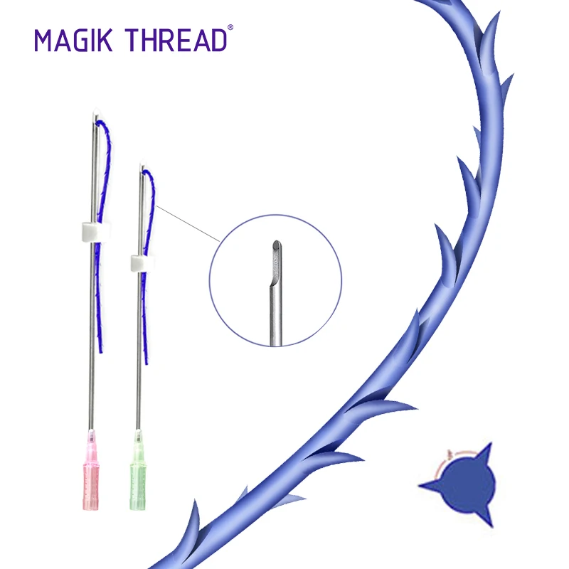 Magik Thread absorbable pdo thread COG 3D online prices tensioning threads lifting face from korea material