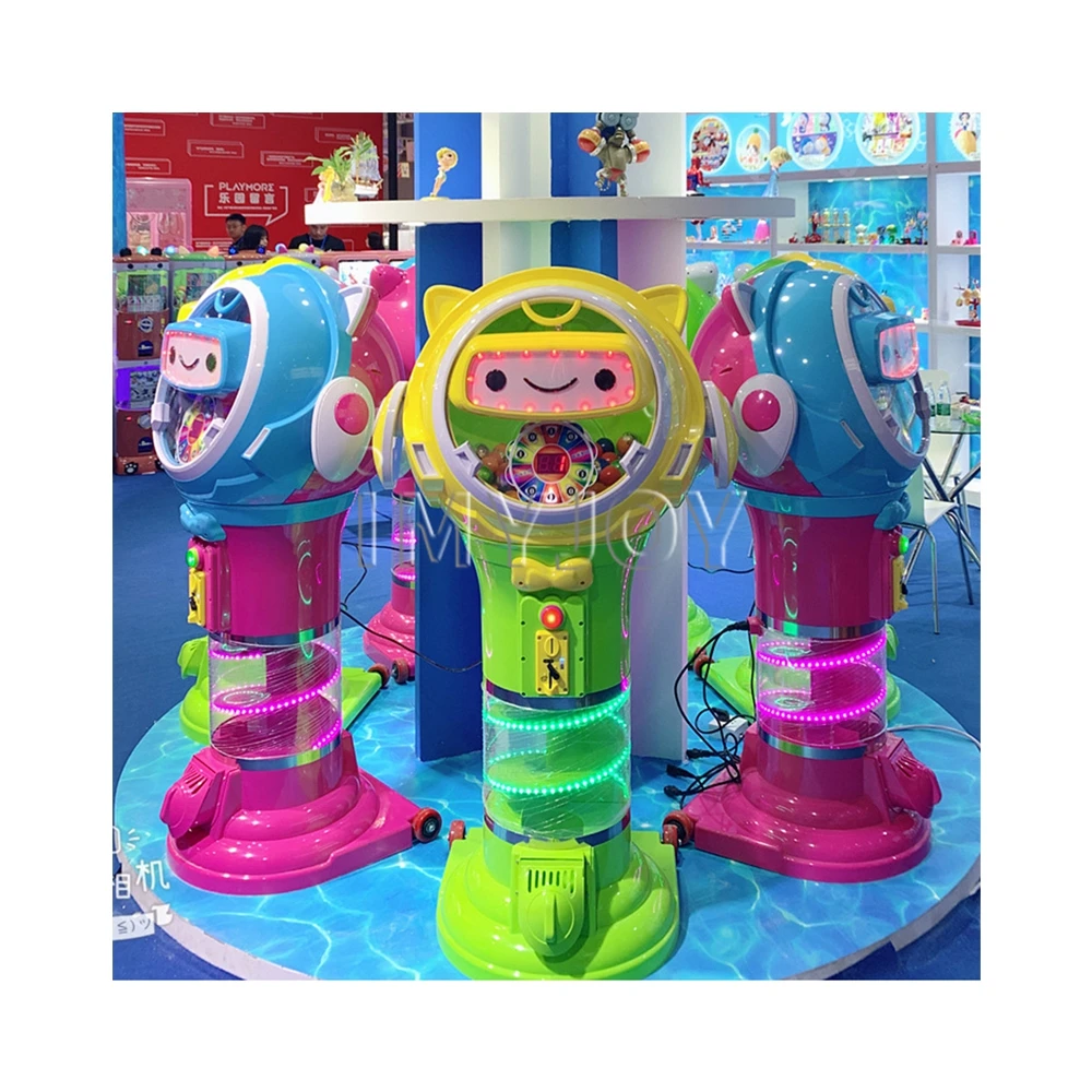 Amusement park custom small coin operated ball toy surprise egg twisting capsule gashapon vending machine gift game machine