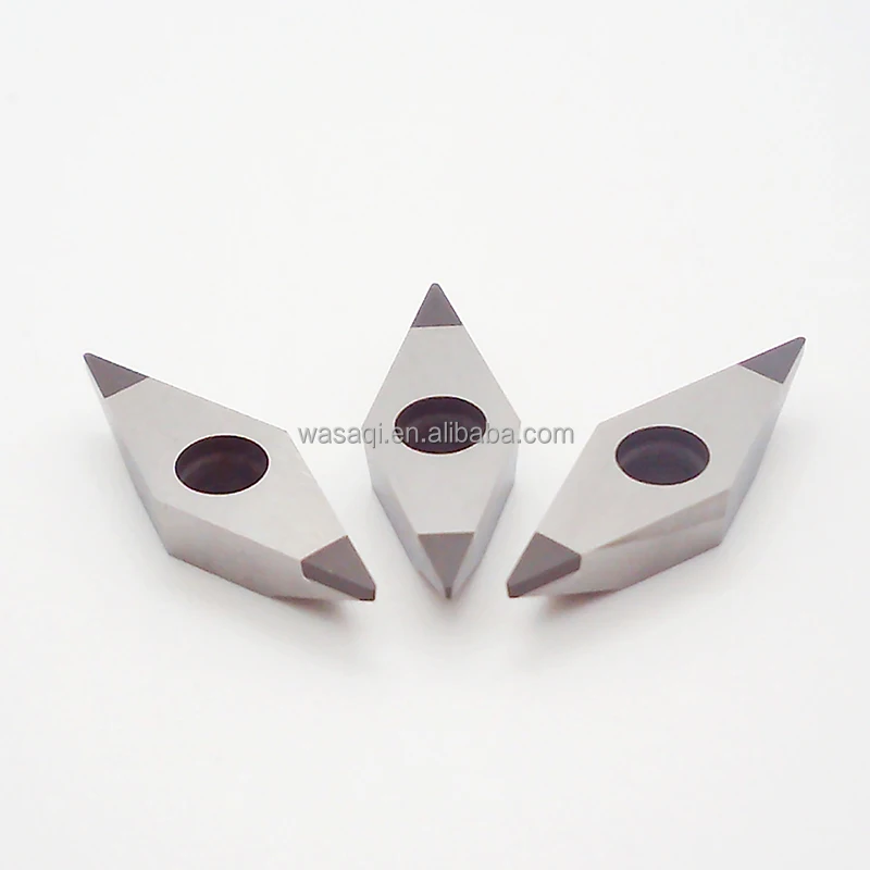 2Q-VCGW160402 /04/08 Factory wholesale High quality  diamond cutting tool PCD CBN insert for wheel Hub