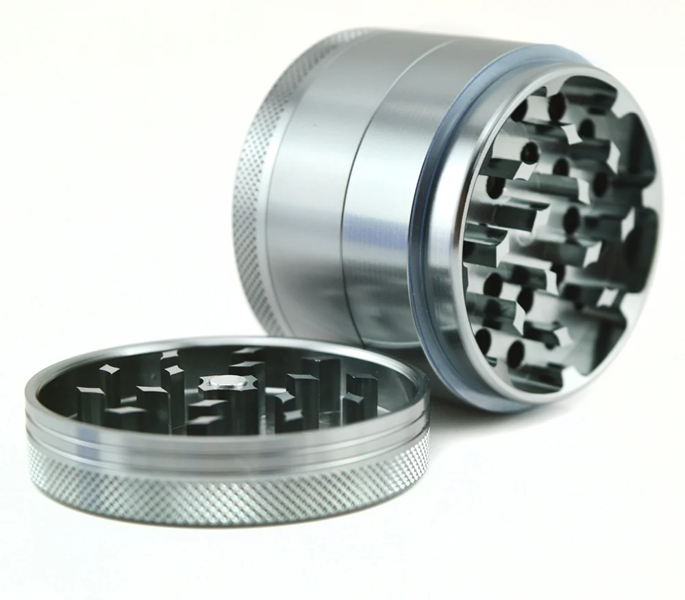 Easy to Use Private Label Sublimation Portable Mini Flashlight Aluminum Metal Herb Grinder