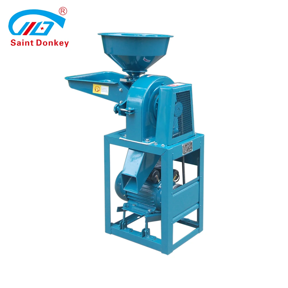 factory suppliers high quality mini flour milling wheat powder making machinery for dry grains grinding home use price
