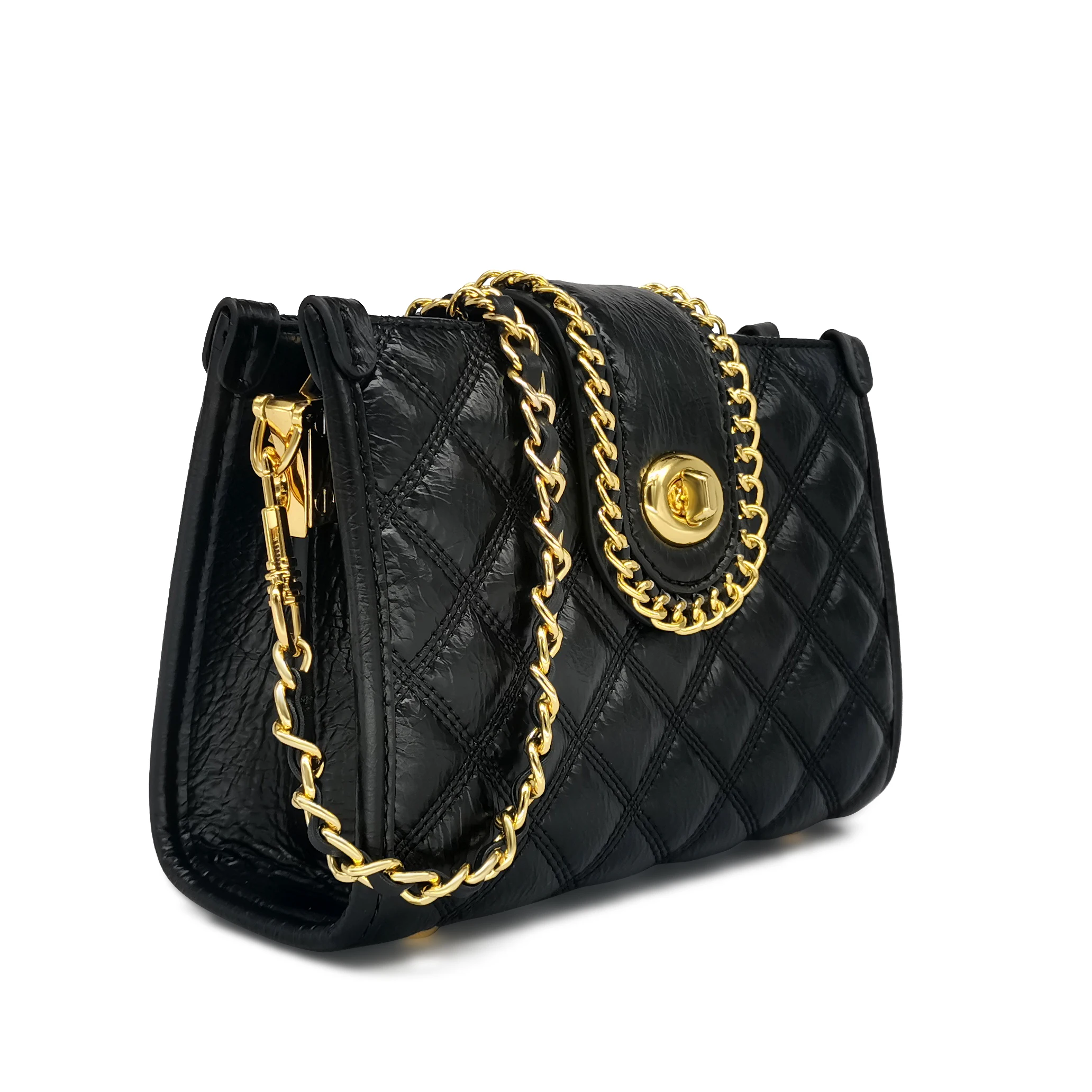 Женская стеганая сумка через плечо