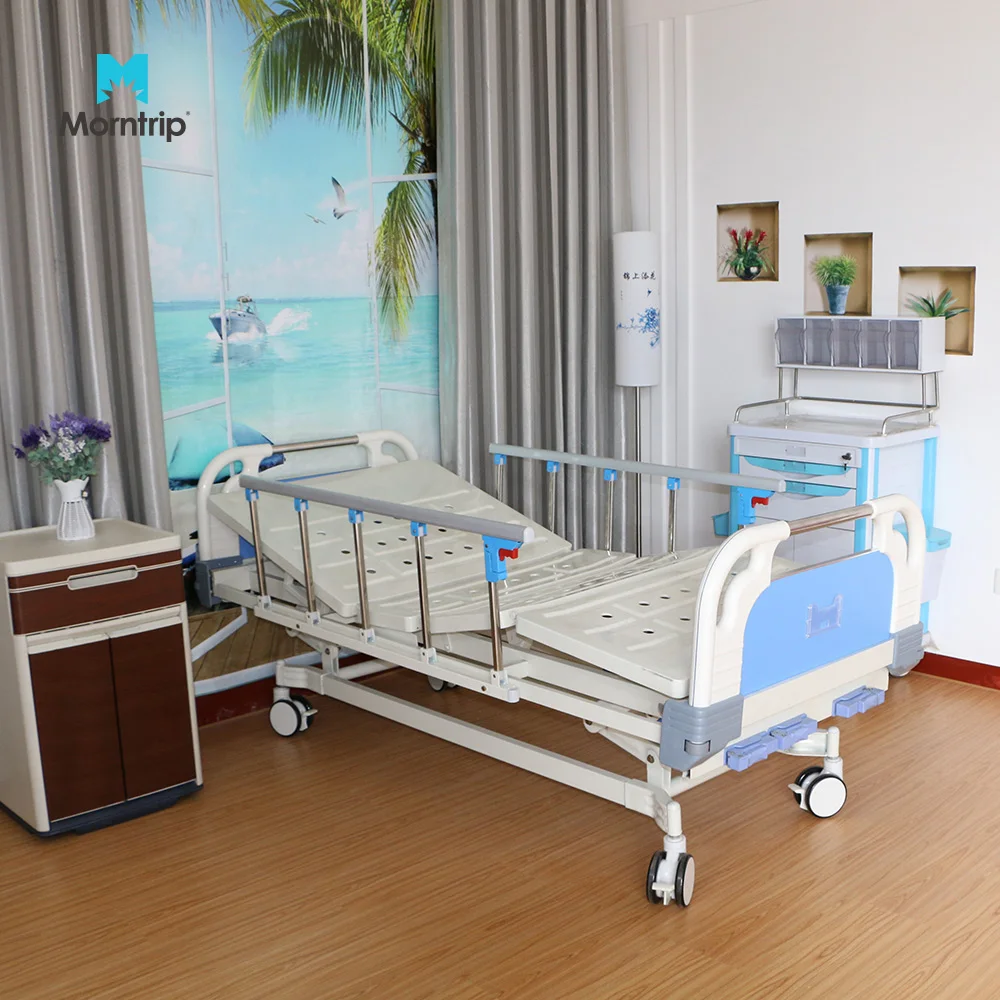Medical Equipment Hospital Manufacturer Supply Manual Cheap Prices Two Functions Hospital Bed