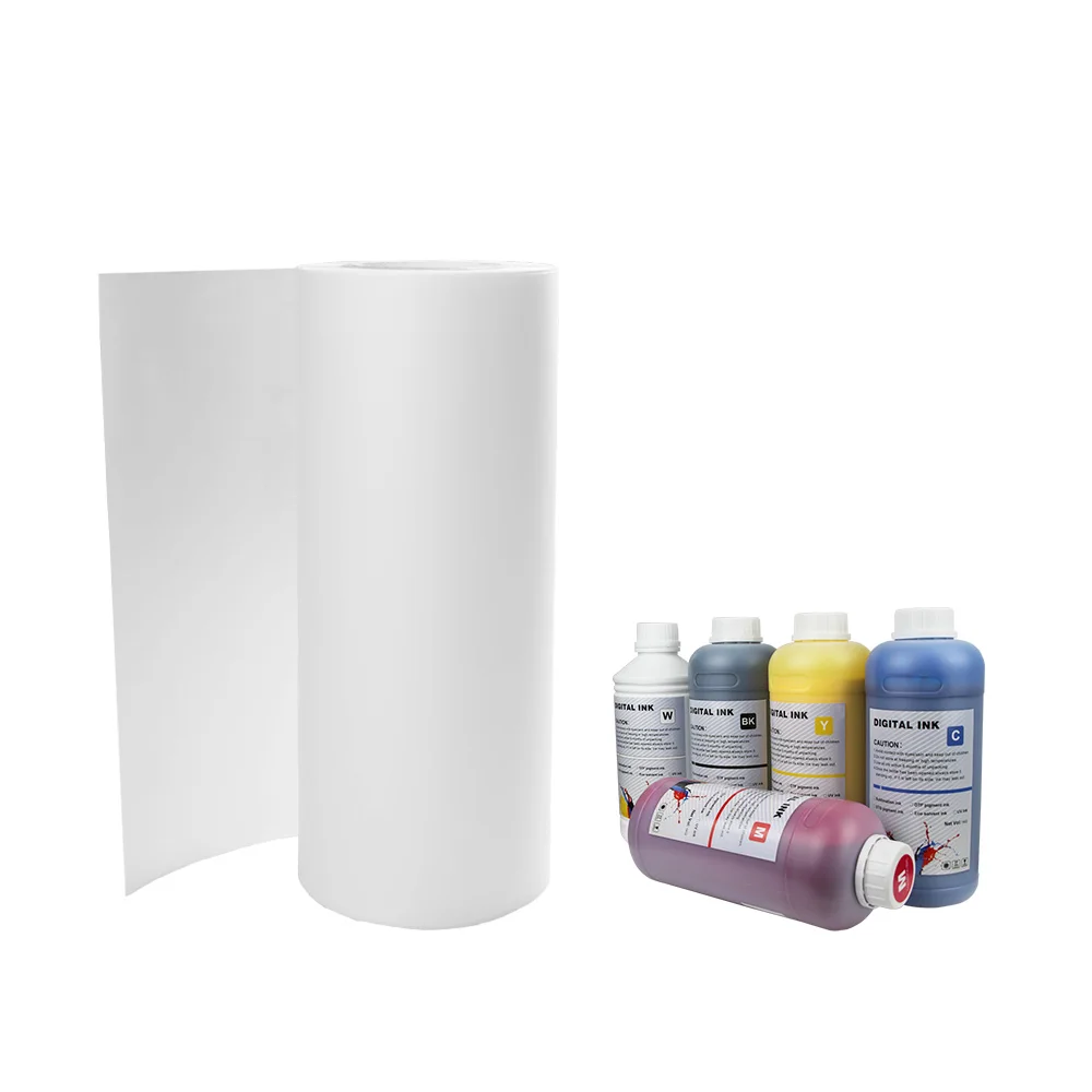 Many Kinds of Dtf Pet Film Roll Transfer for t Shirts Printing Transfers Designs Ready to Press 33*100m