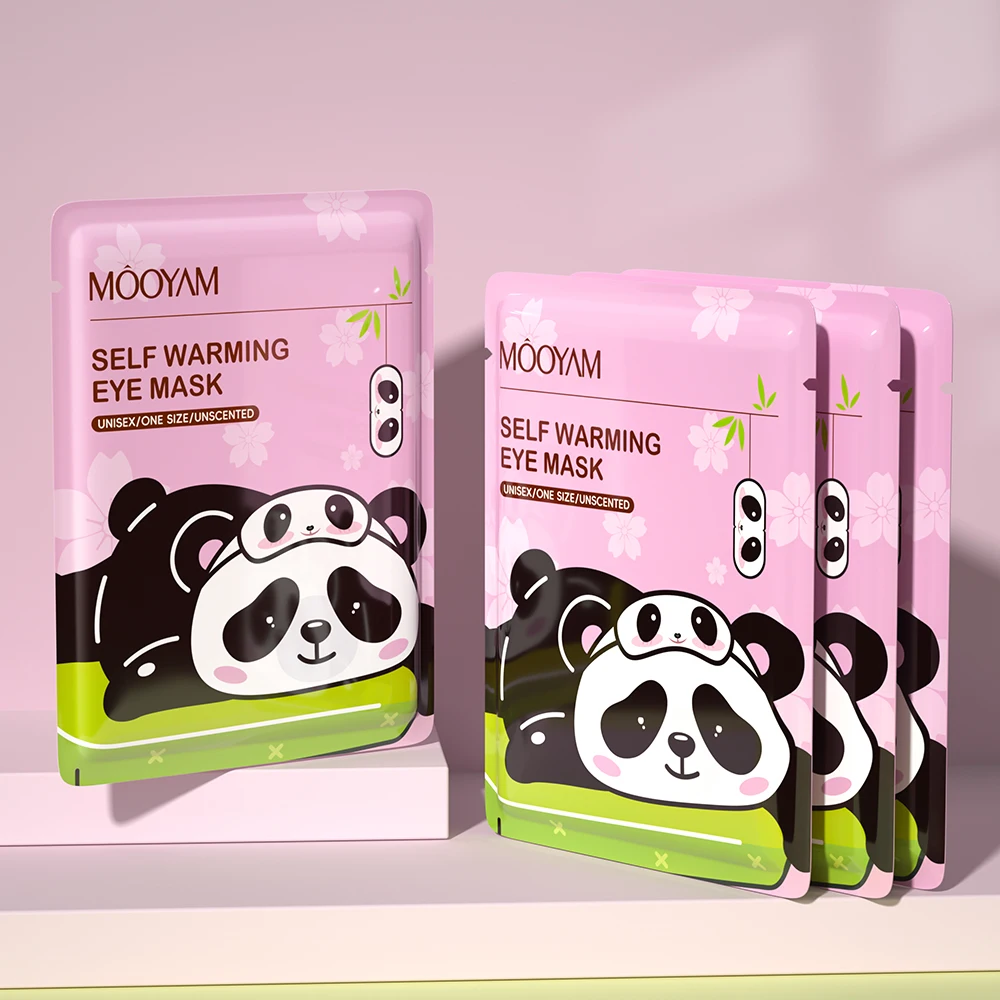 Large inventory Disposable Relaxing Eye Mask Self Heating Hot Compress Sleep Steam Spa Eye Patch Masks