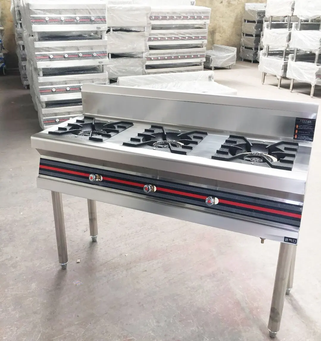 Gas Stove 3 burner Gas Stove Triple Ring burner burner