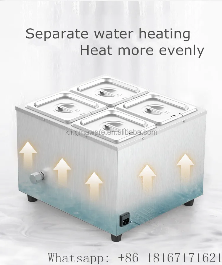 Kitchen Street Food Machines Commercial Chocolate cheese Melter Professional Electric Chocolate Melting Pot Machine