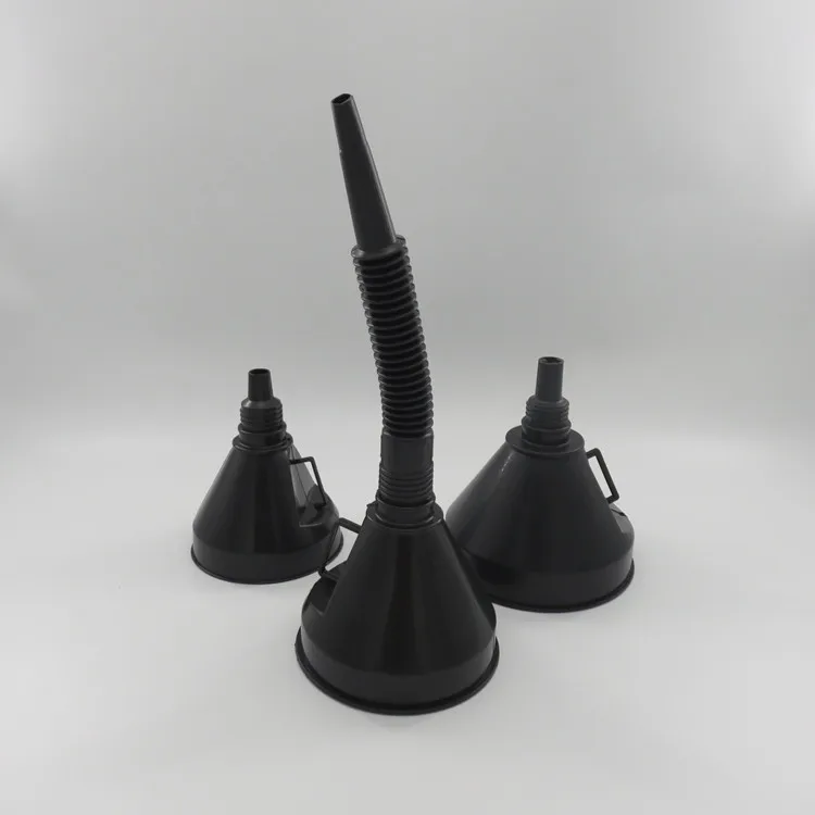 China flexible plastic oil funnel