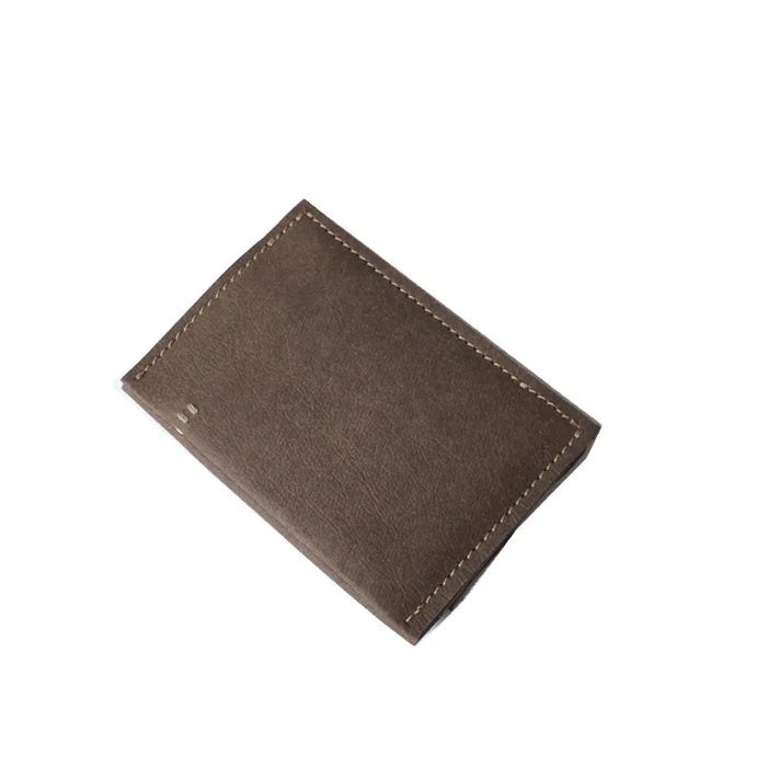 Kraft washable coin bag recycled paper, coin packing washable kraft bag