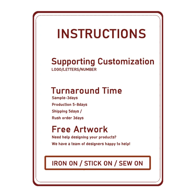 Custom badges embroidery iron on rock band patches