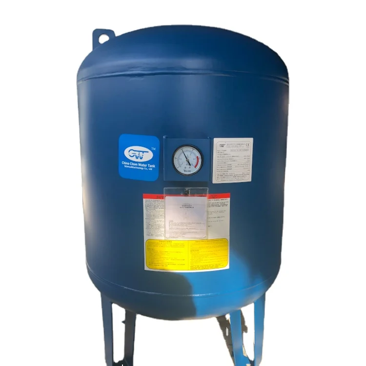 Best Price 60l 1000l Water Pressure Tank / 80 Liter Pressure Tank For Bladder Water