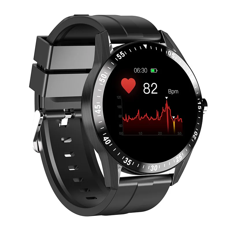 Cariditesh06 Customized Smart Watch Multi Language Fast Charging Magnetic Absorption Cold Black Silver Color Screen Smart Watch