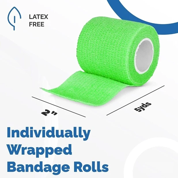 Joint Protection Self Adhesive Non-Woven Cohesive Bandage Bandage for medical