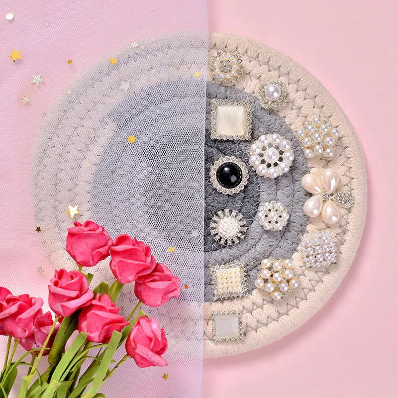 Designer Shoe Charms Metal Bling Pearl Shoes Decorations Alloy Jewelry Shoe Accessories For Wristbands Girl Gifts