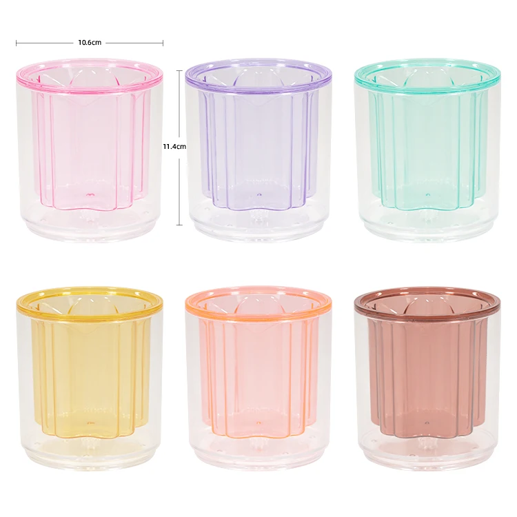 2023 New Product Multifunctional 360 degree Rotary Pen Holder Office Storage Case Brush Pencil Case Pen Stand Stationery