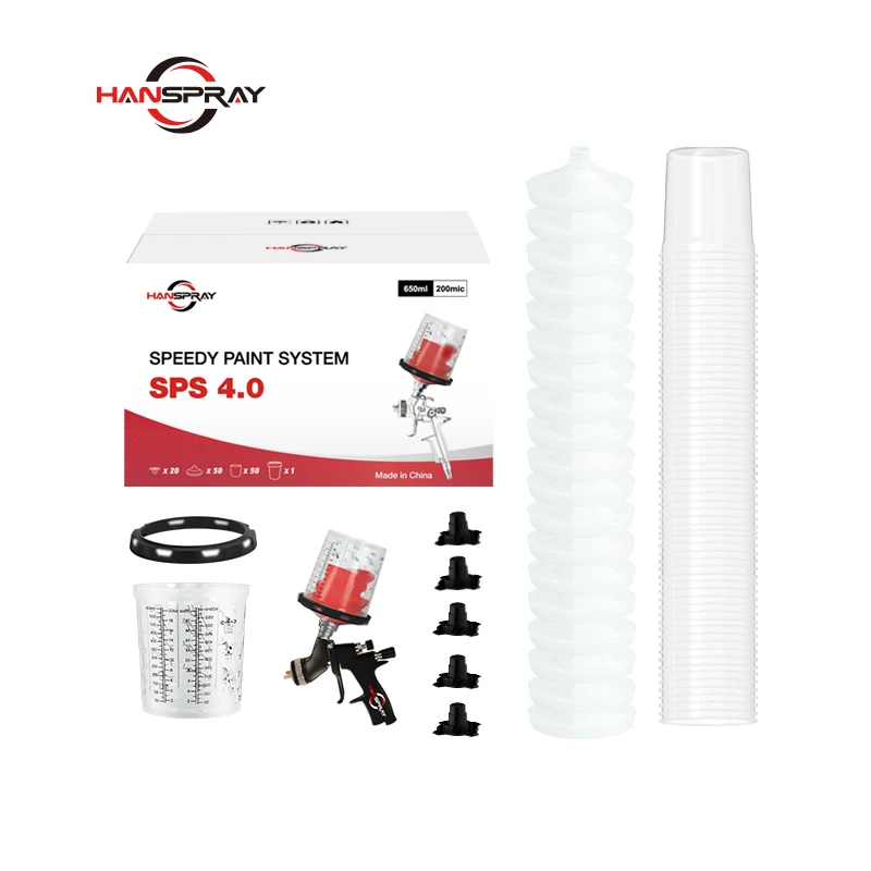 high performance automatic painting nozzle gravity feed hvlp paint spray tanning gun for car paint with cup