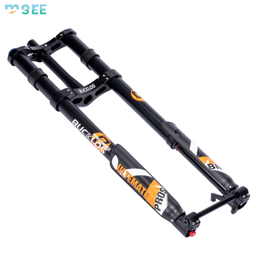 SeeMore Selection Boost Tapered 34mm Inner Tube Thru Axle Rebound Adjustment Disc Brake Downhill Air Suspension Fork Front Forks