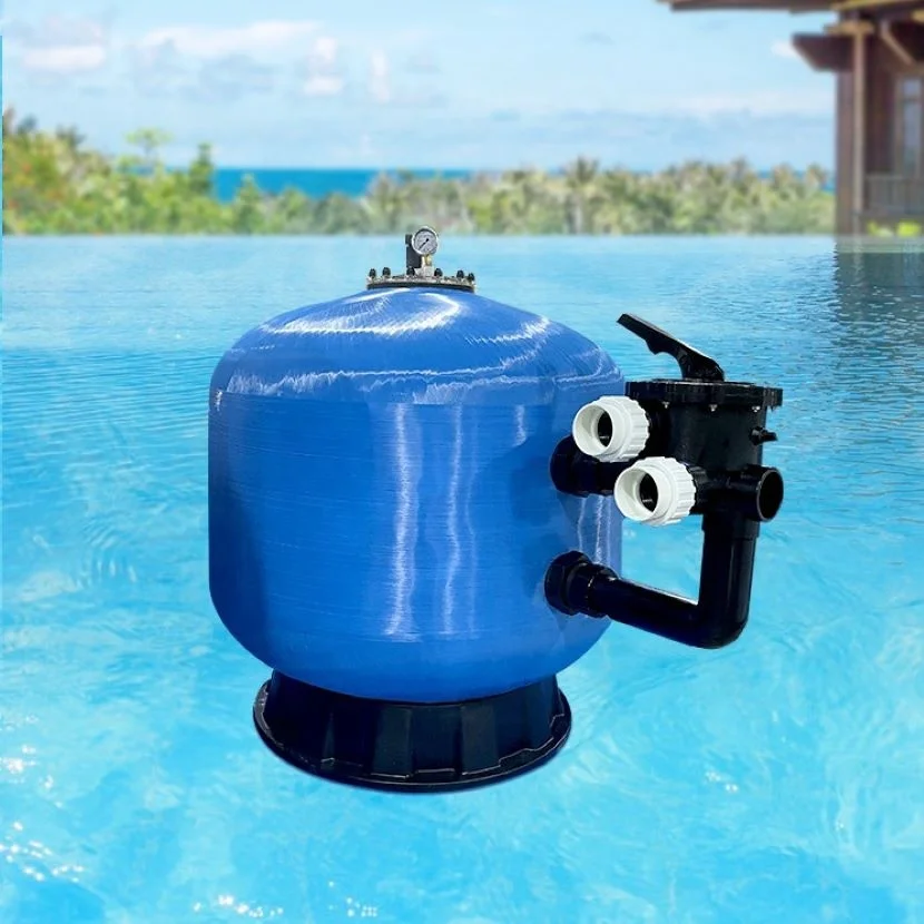 Automatic backwash underground sand filter fiberglass combo sand filters for swimming pools