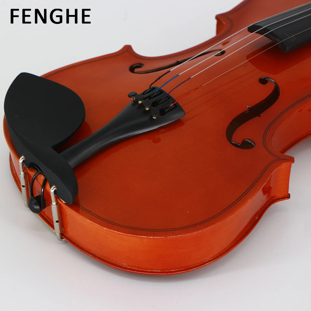 HV01A Factory Price Handmade Maple Acoustic Professional Violin 4/4 With Foam Shaped Case and Kits