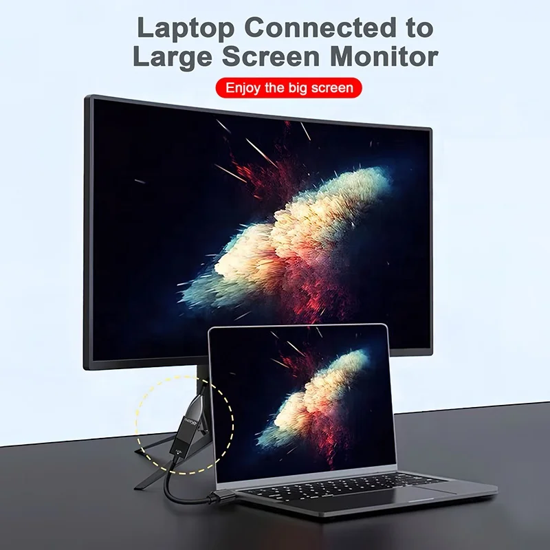 Mini DP to HDMI Cable Converter Adapter Video Audio Cable HDMI Adapter for MacBook Pro Air Notebook