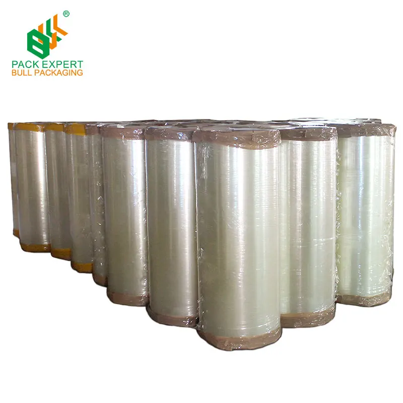Custom Jumbo Roll 1280mm Bopp Tape Heat-Resistant Opp Adhesive Tape Strong Single Side for Carton Sealing and Package