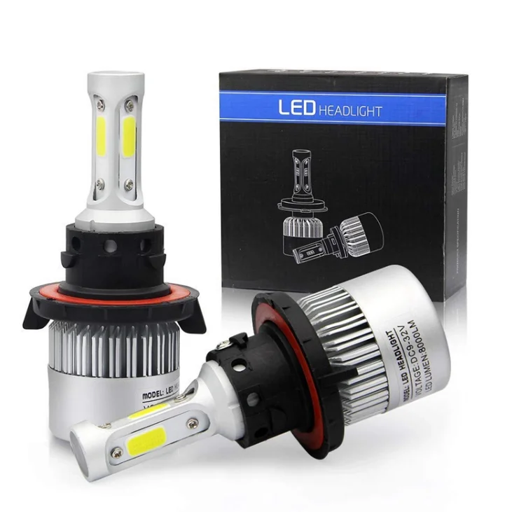 Auto Lighting System S2 Cob Car H7 Headlight Bulbs 9005 9006 H1 Led Light H4 H11 Led Headlight
