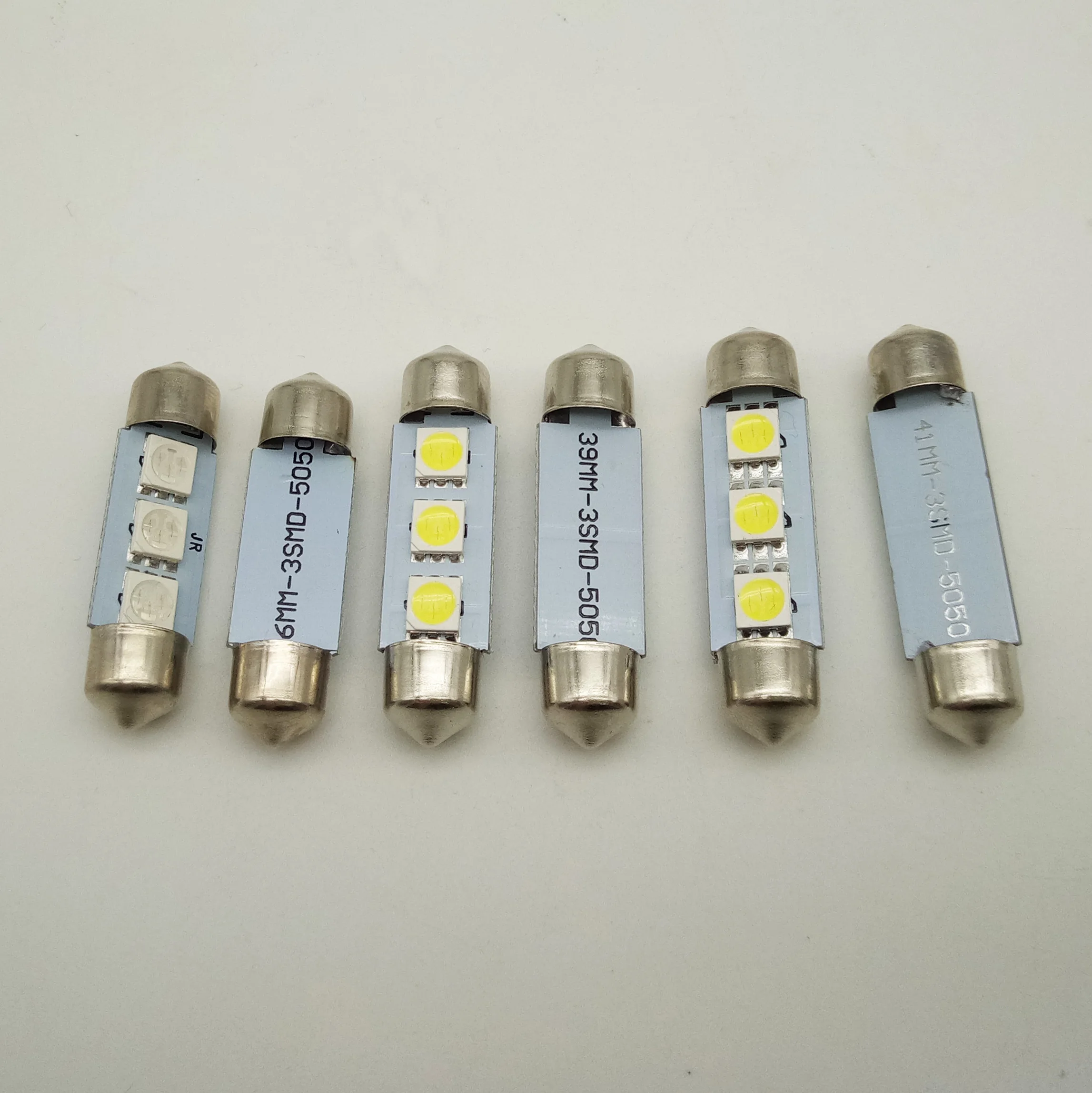 C5W Festoon 5050 3SMD 36/39/41mm Car LED Auto light 24V 12V White/blue/red/green/Yellow FT Car Interior Door Doom reading lights