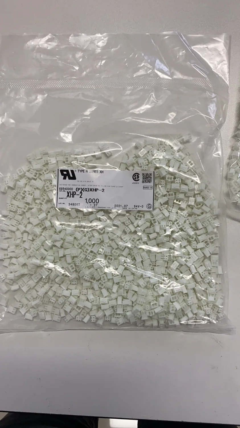 OEM ODM Wire Harness JST XH 2.54mm Pitch XHP-2 pin Male to Female connector Extension Wire Harness