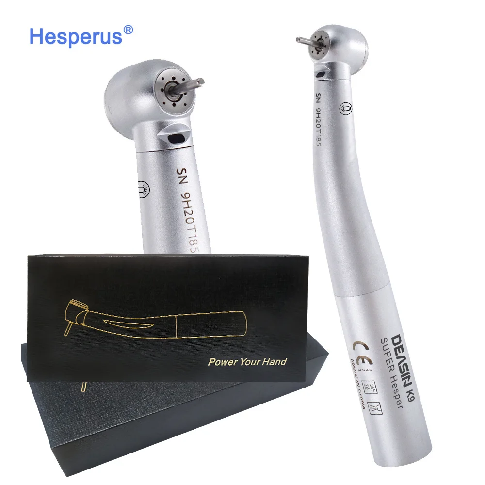 dental portable unit handpiece highspeed Turbine dental handpiece M9000L Fiber Optic led dental handpiece  For Kavo Coupling