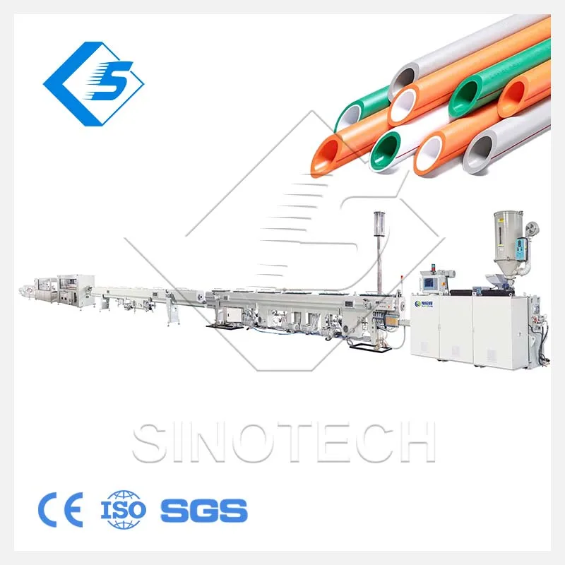 Fully automatic stable water supply pipe extrusion equipment PPR pipe production line