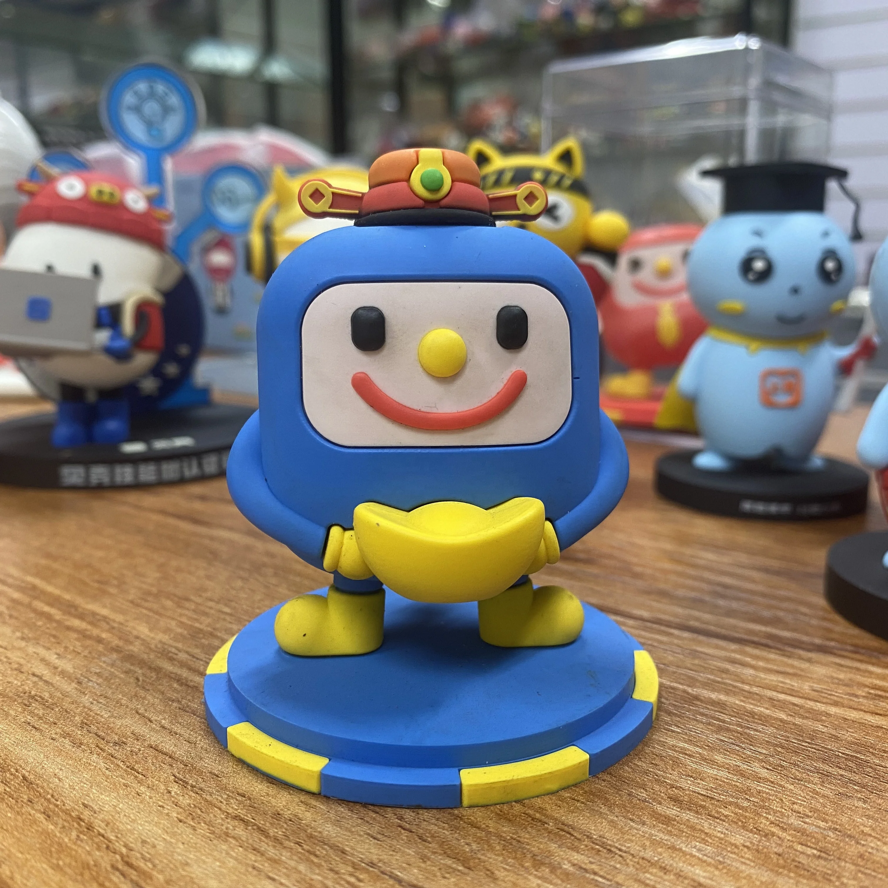 Экшн-фигурки на заказ 3D Аниме фигурки мультяшный персонаж мини-фигурки с 3d фигуркой брелок