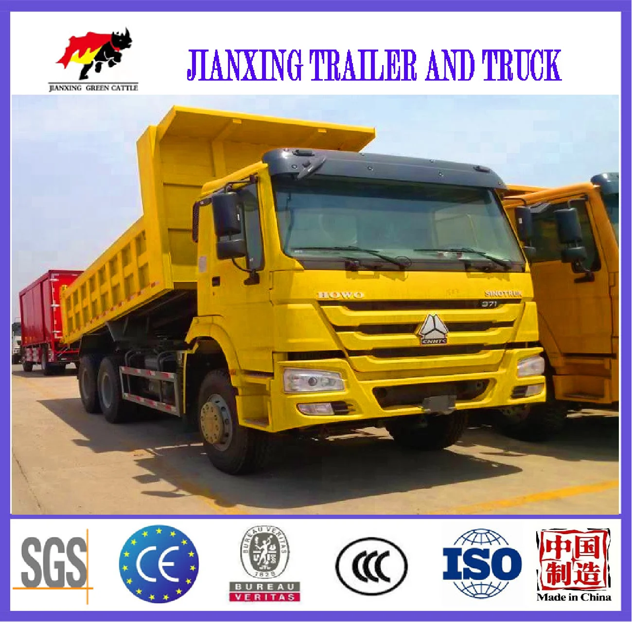 year 2019 second hand Dumper TRUCK 10 TIRES MONSTER 6*4 371hp POWERED QUARRY RC ROCK Tripper U-Shape Dump TRUCK for sale