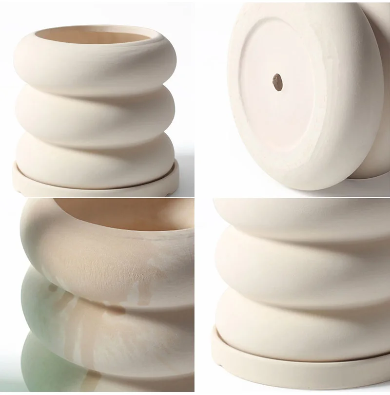 Wholesale Macetas Pots De Fleur Bunga Blumentopf Nordic Succulent Ceramic Flower Pots & Planters For Indoor Plants