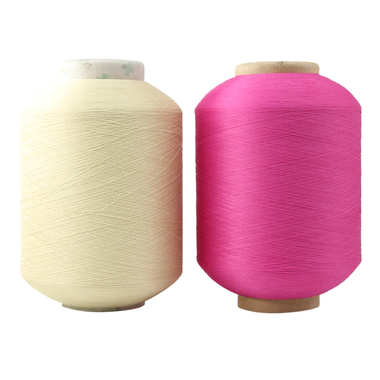 New products in stock wholesale High quality covered yarn Stretch Covered yarn for socks