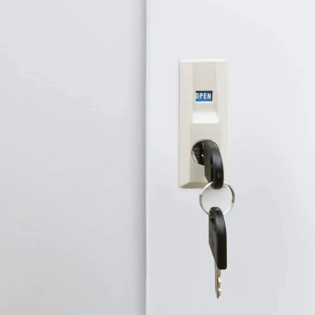 Office Cabinet with Sliding Doors Filing Sideboard Storage Cabinet with an Adjustable Shelf Easy Assembly Durable Metal Gray