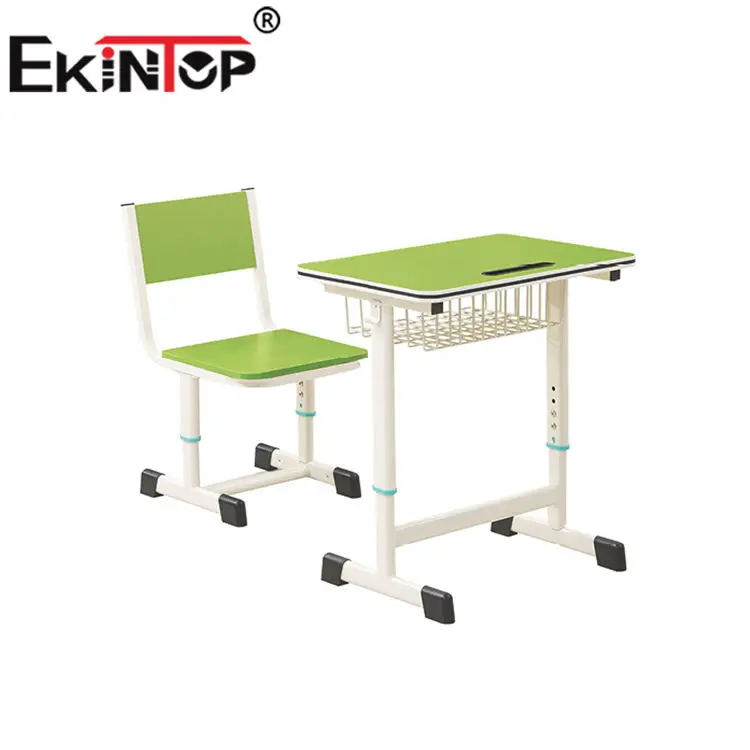 Популярный новый дизайн, школьная мебель Ekintop, кабинет с стулом, стол для чтения, ученический стол
