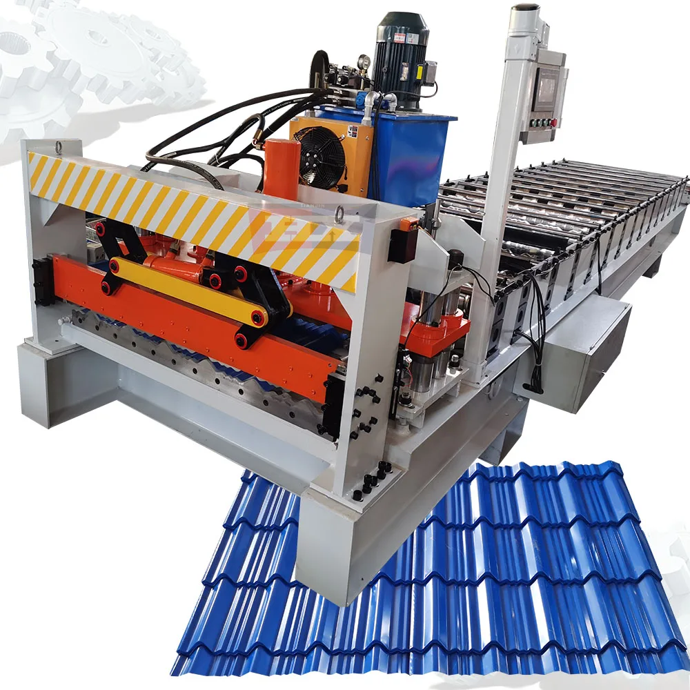 HAIXING Glacure Tole De Toiture Machine Moulage