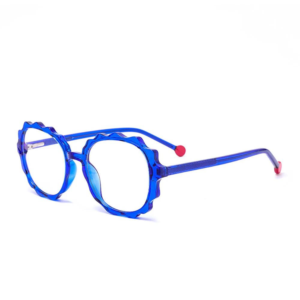 2023 TR90 Anti blue light Eye Glasses Mirror tide oval frame glasses Newly Design Spectacles Frame Glasses For Women
