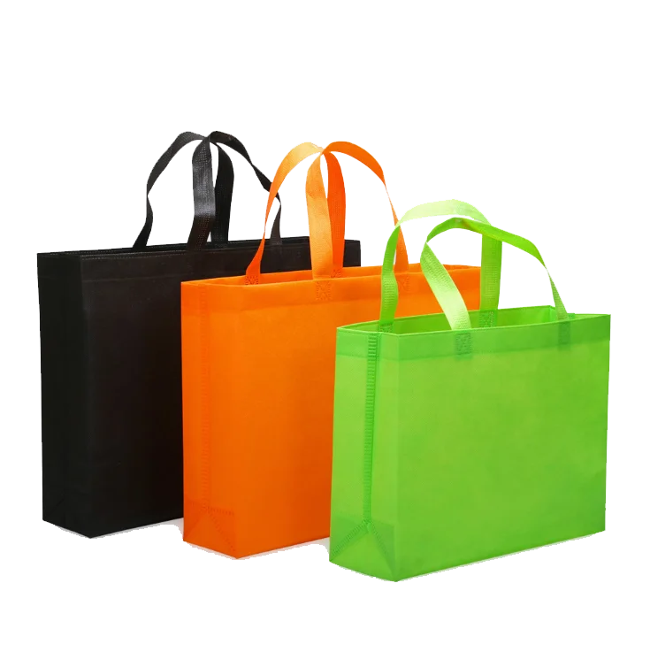 Custom logo color size pp non woven printing pink luxury boutique reusable gift tote nonwoven shopping bag