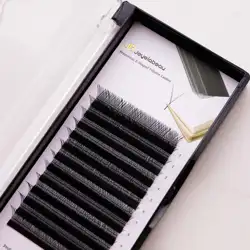 Superior Synthetic Hair Individual Eyelash Extension High Quality Y Lash 0.07 Thickness Makeup Korean Pbt Material OEM ODM