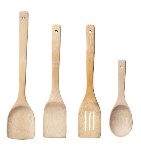 4 шт. набор кухонных принадлежностей из бамбука