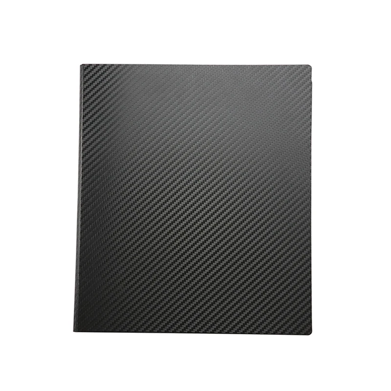 Custom pp plastic binder 3 hole ring combination folder for office and school