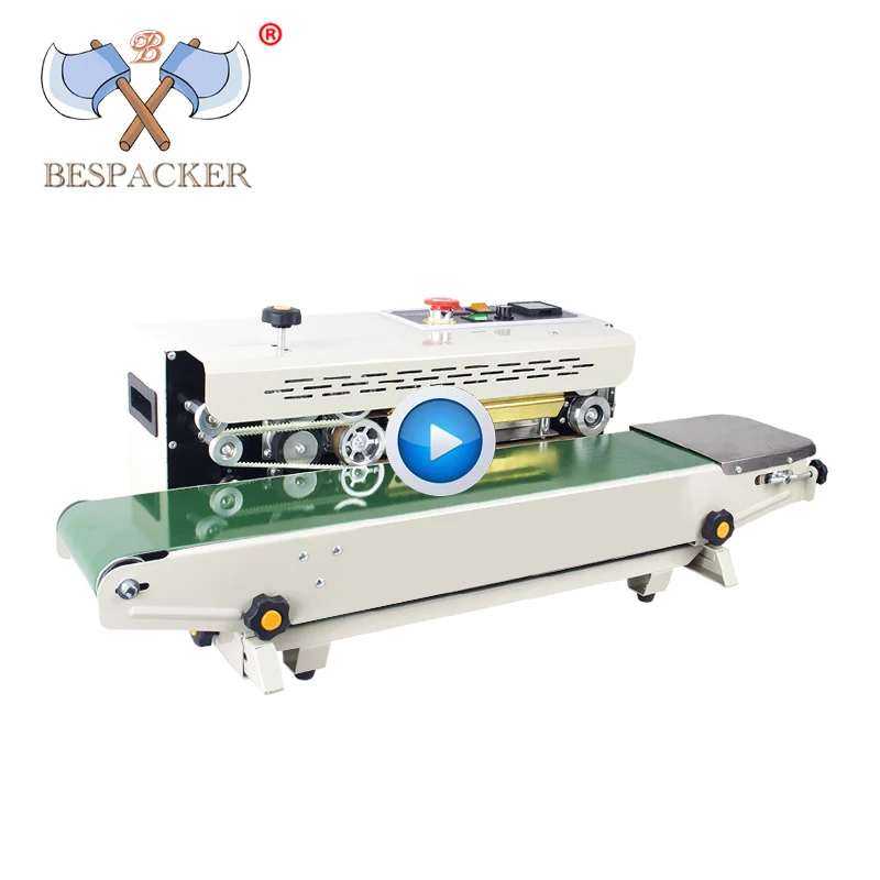 Bespacker FR-880 автоматическая печать даты непрерывного нагрева мини-упаковщик пакетов машина для герметизации ленточных упаковщиков