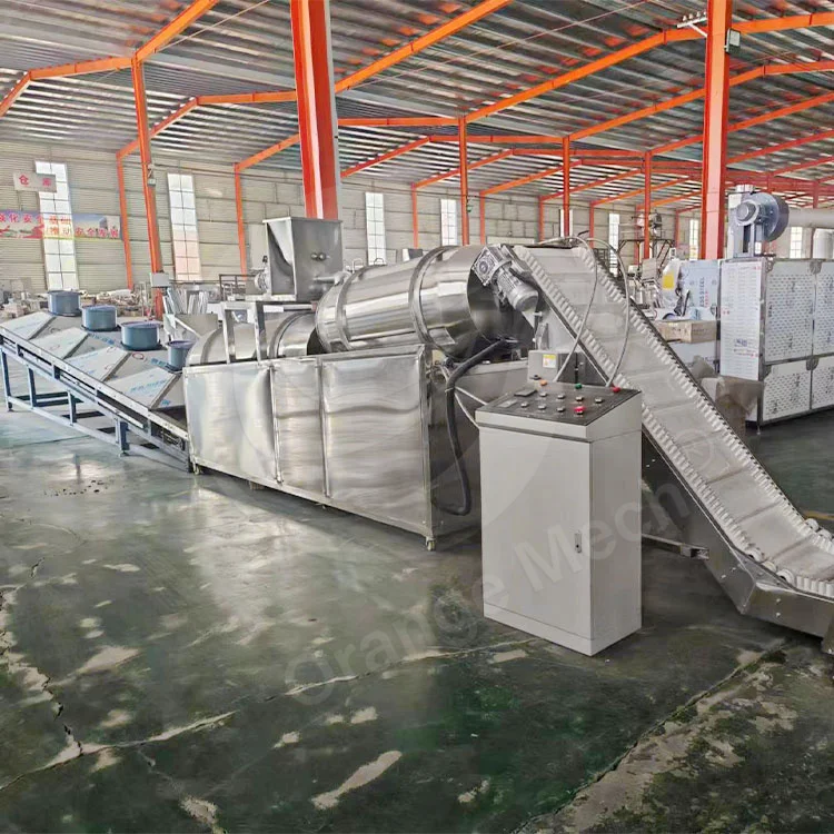 ORME Cereal Oat Production Line Breakfast Cereal Extruder Machine Automatic Corn Flake Puff Chip Make Machine