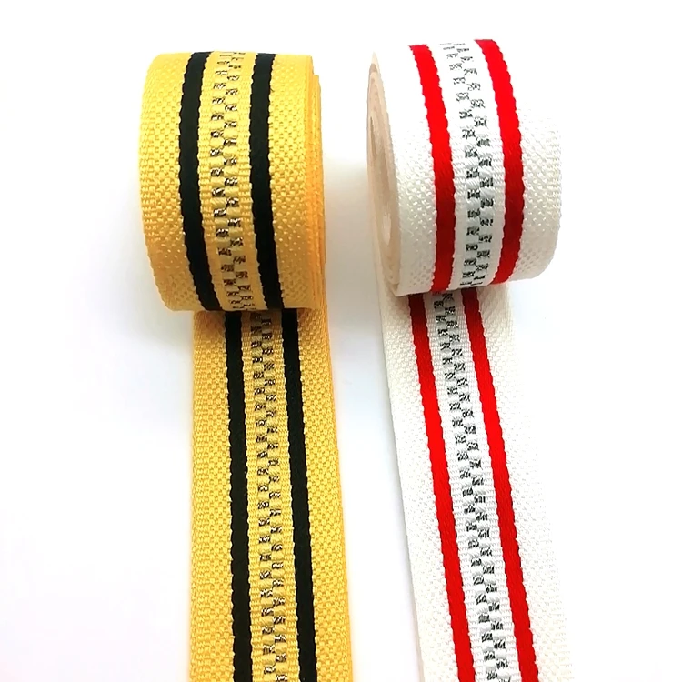 High Tenacity And Non-Dusty Polyester Herringbone Ribbon Webbing Woven Tape Wording