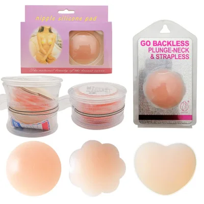 Wholesale Reusable invisible cup pasties nipple cover breast lift silicone nipple cover
